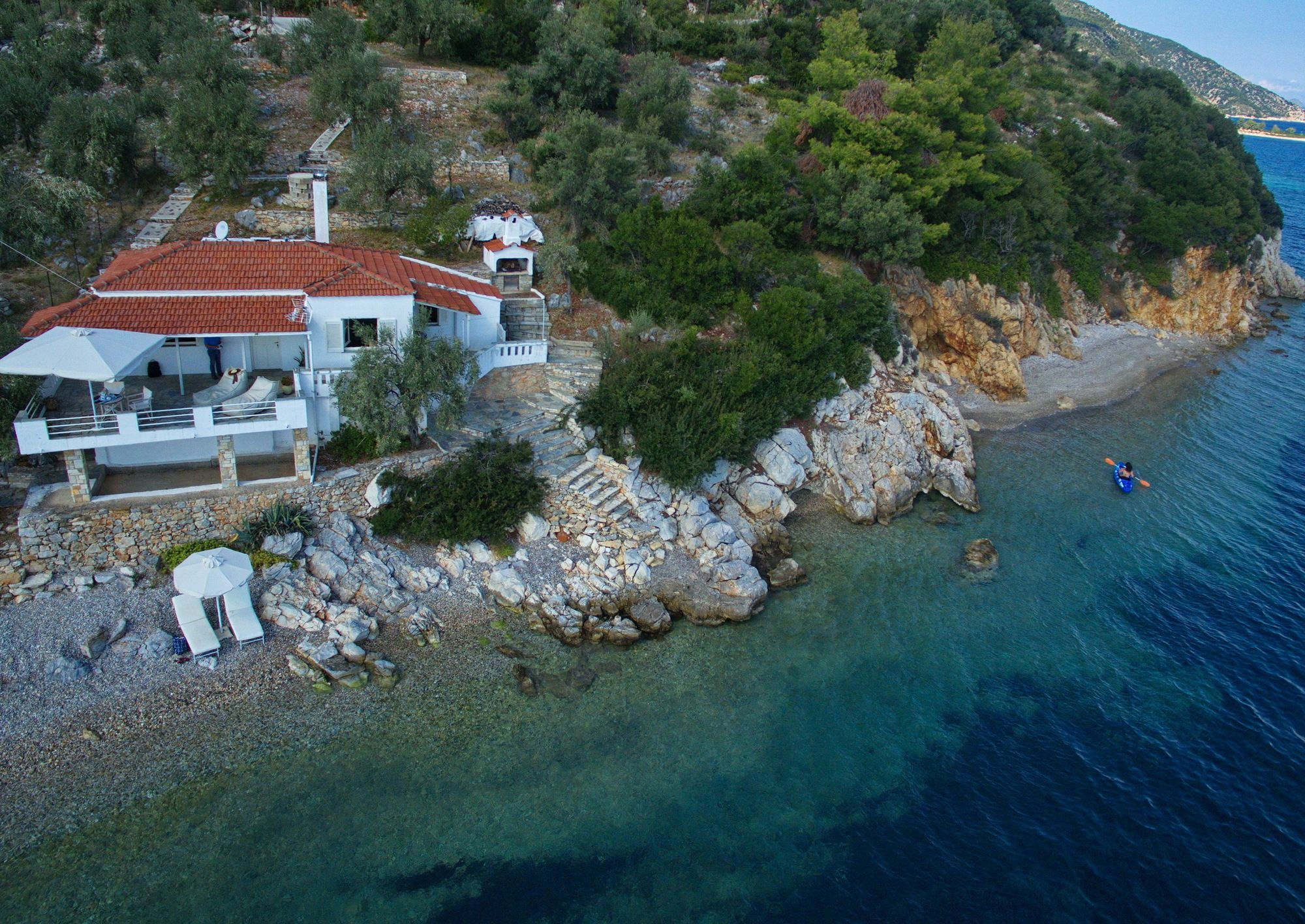 Fisherman'S Cottage Kalamakia Exterior photo